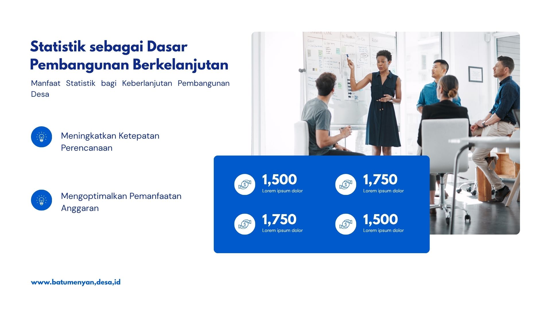 Statistik sebagai Dasar Pembangunan Berkelanjutan