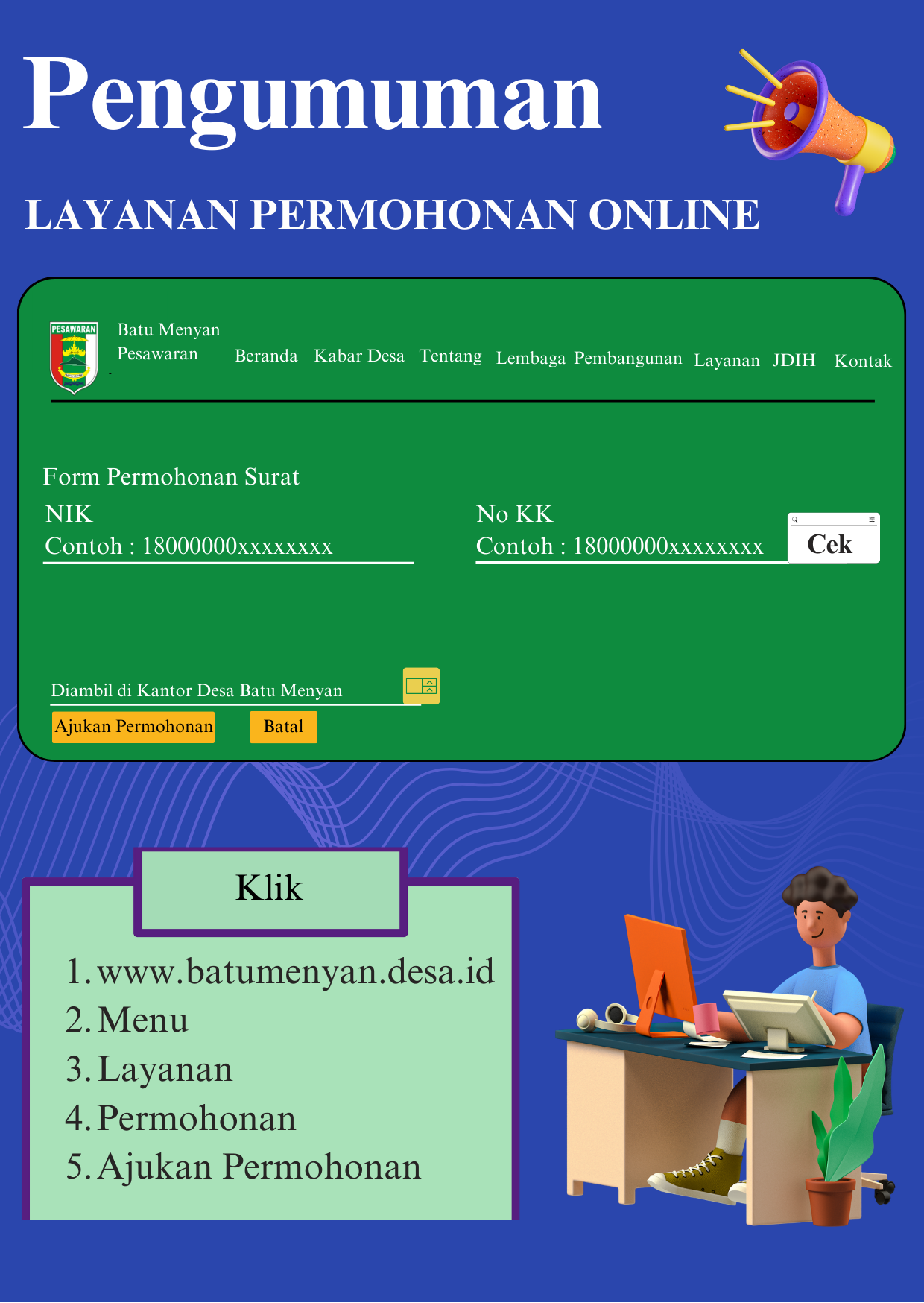 Alur Permohonan Adminduk Online