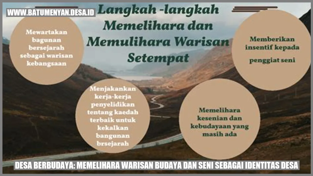 Desa Berbudaya: Memelihara Warisan Budaya dan Seni sebagai Identitas Desa