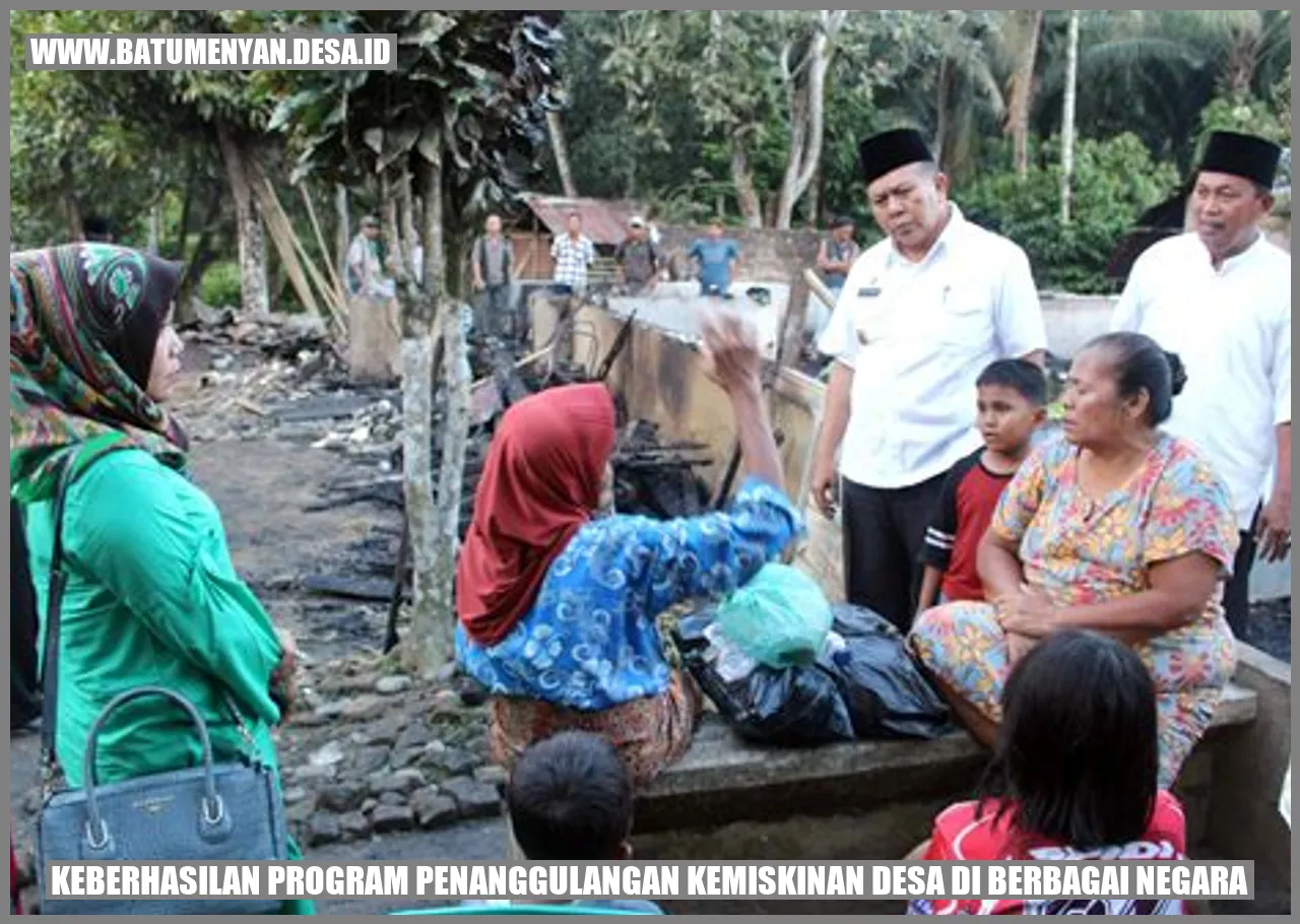Keberhasilan Program Penanggulangan Kemiskinan Desa di Berbagai Negara