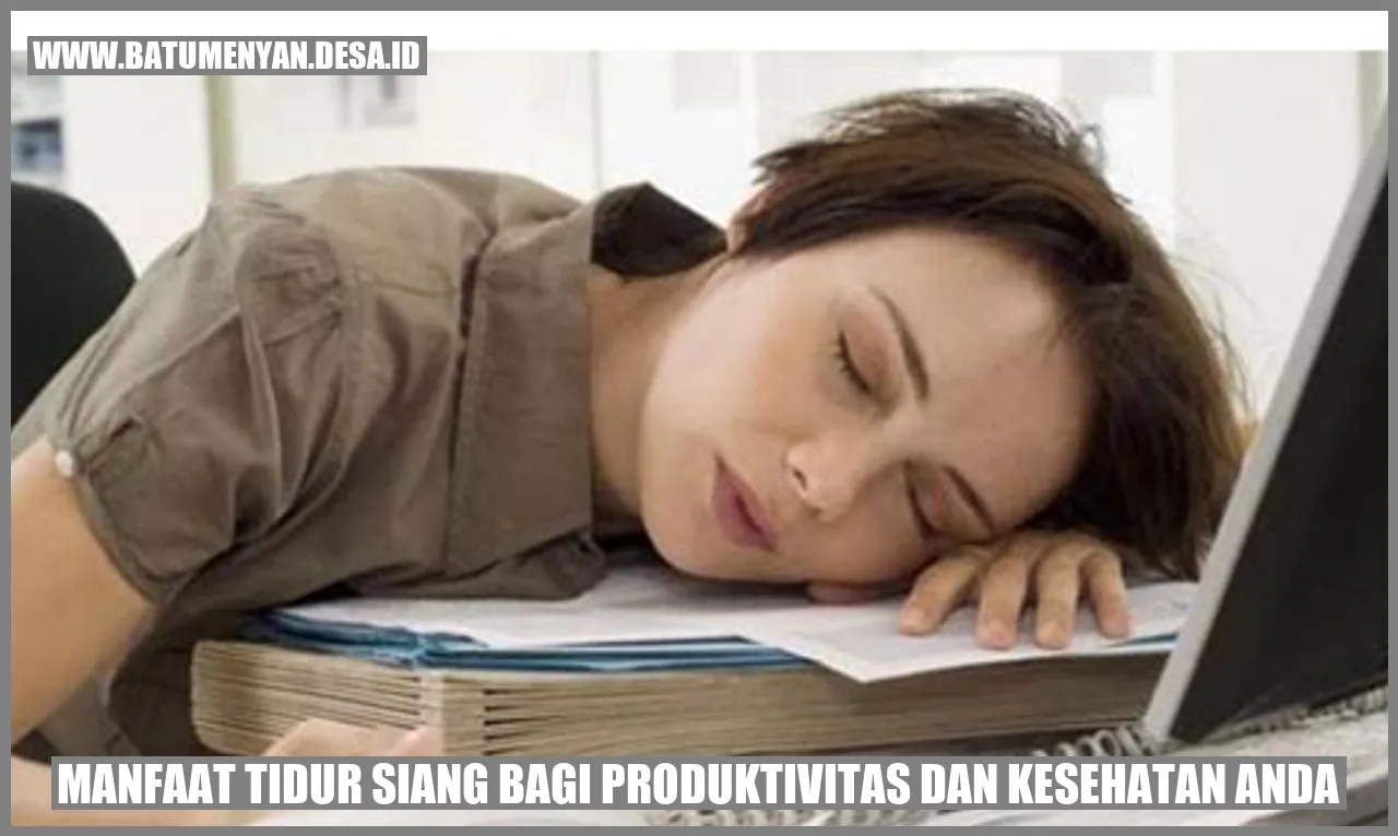 Rahasia Tidur Siang; Produktivitas Dan Kesehatan Meningkat!