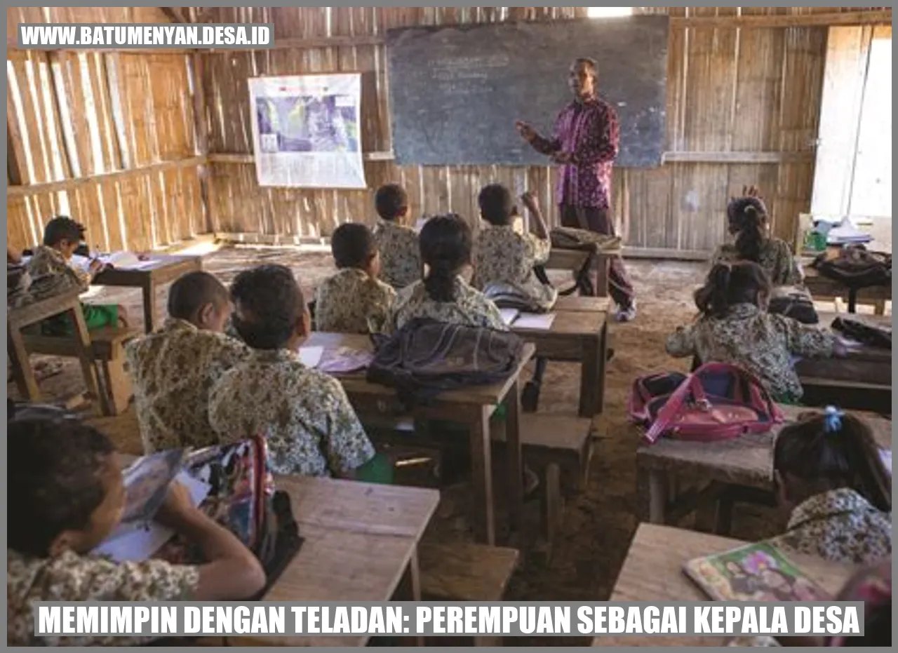 Memimpin dengan Teladan: Perempuan sebagai Kepala Desa