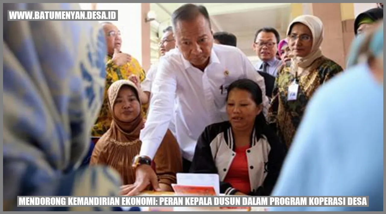 Hebat! Kepala Dusun Pikat Sukses Koperasi!