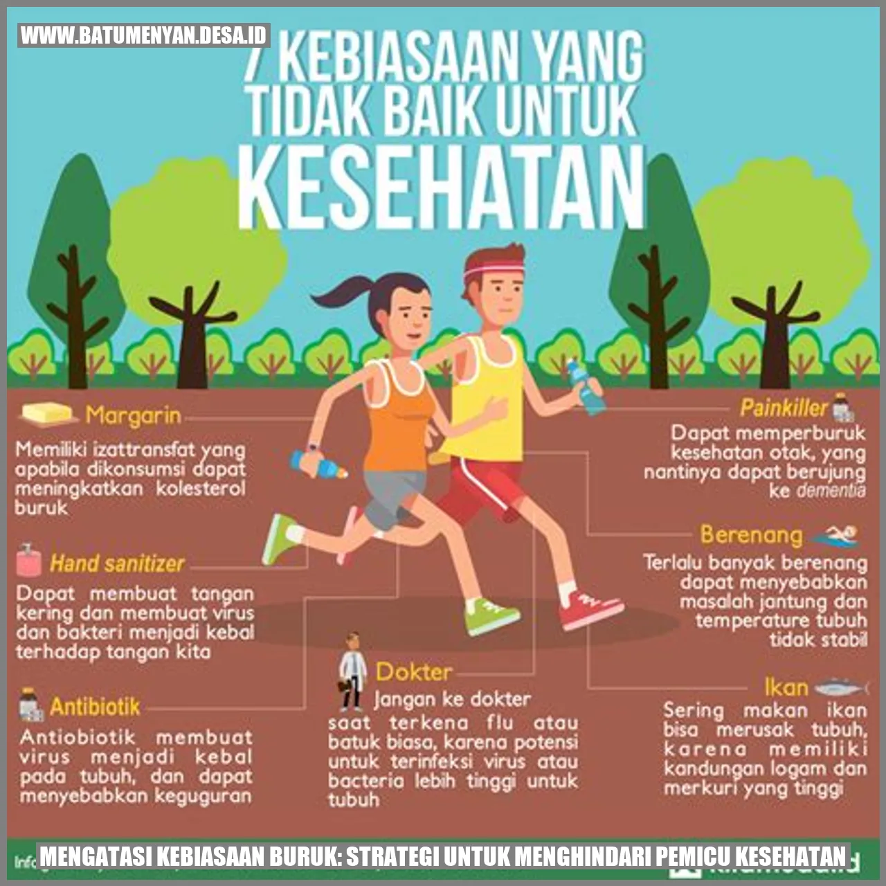 Mengatasi Kebiasaan Buruk: Strategi untuk Menghindari Pemicu Kesehatan