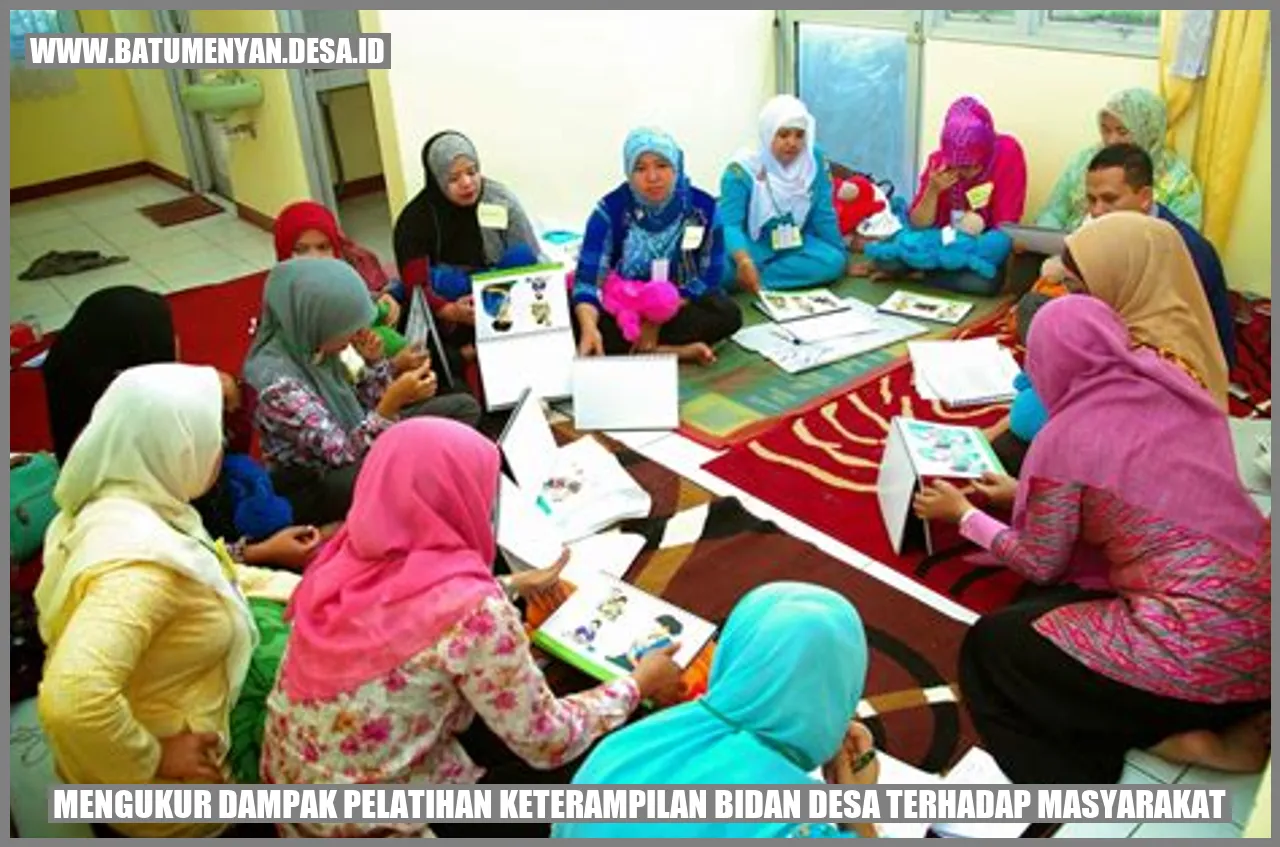 Mengukur Dampak Pelatihan Keterampilan Bidan Desa terhadap Masyarakat
