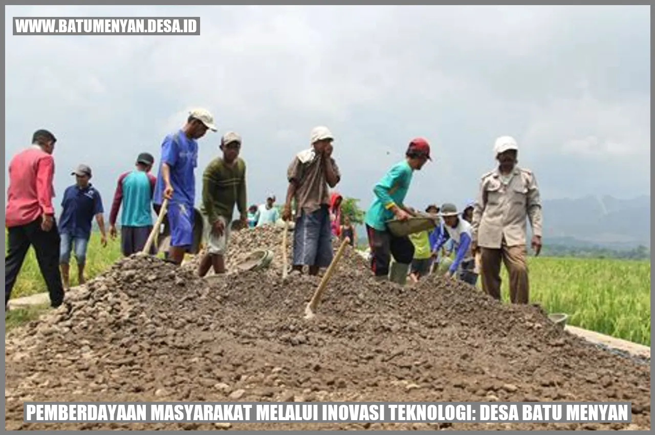 Pemberdayaan Masyarakat Melalui Inovasi Teknologi: Desa Batu Menyan