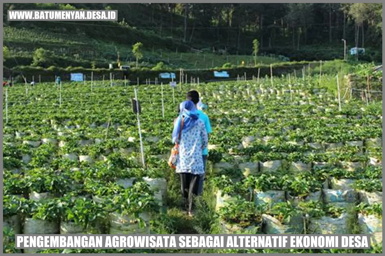 Pengembangan Agrowisata sebagai Alternatif Ekonomi Desa: Menuju Kemandirian Desa Batu Menyan di Kecamatan Teluk Pandan Kabupaten Pesawaran