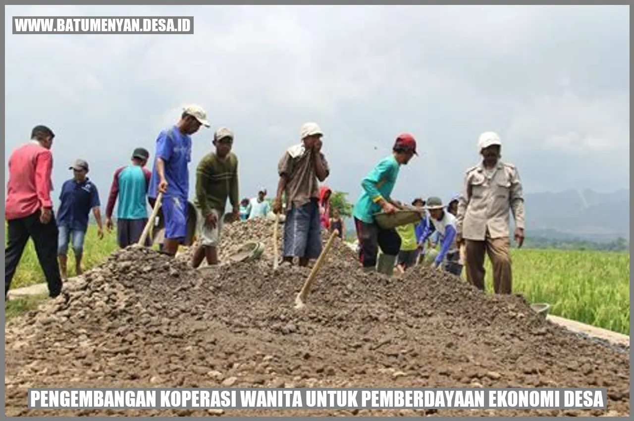 Pengembangan Koperasi Wanita untuk Pemberdayaan Ekonomi Desa