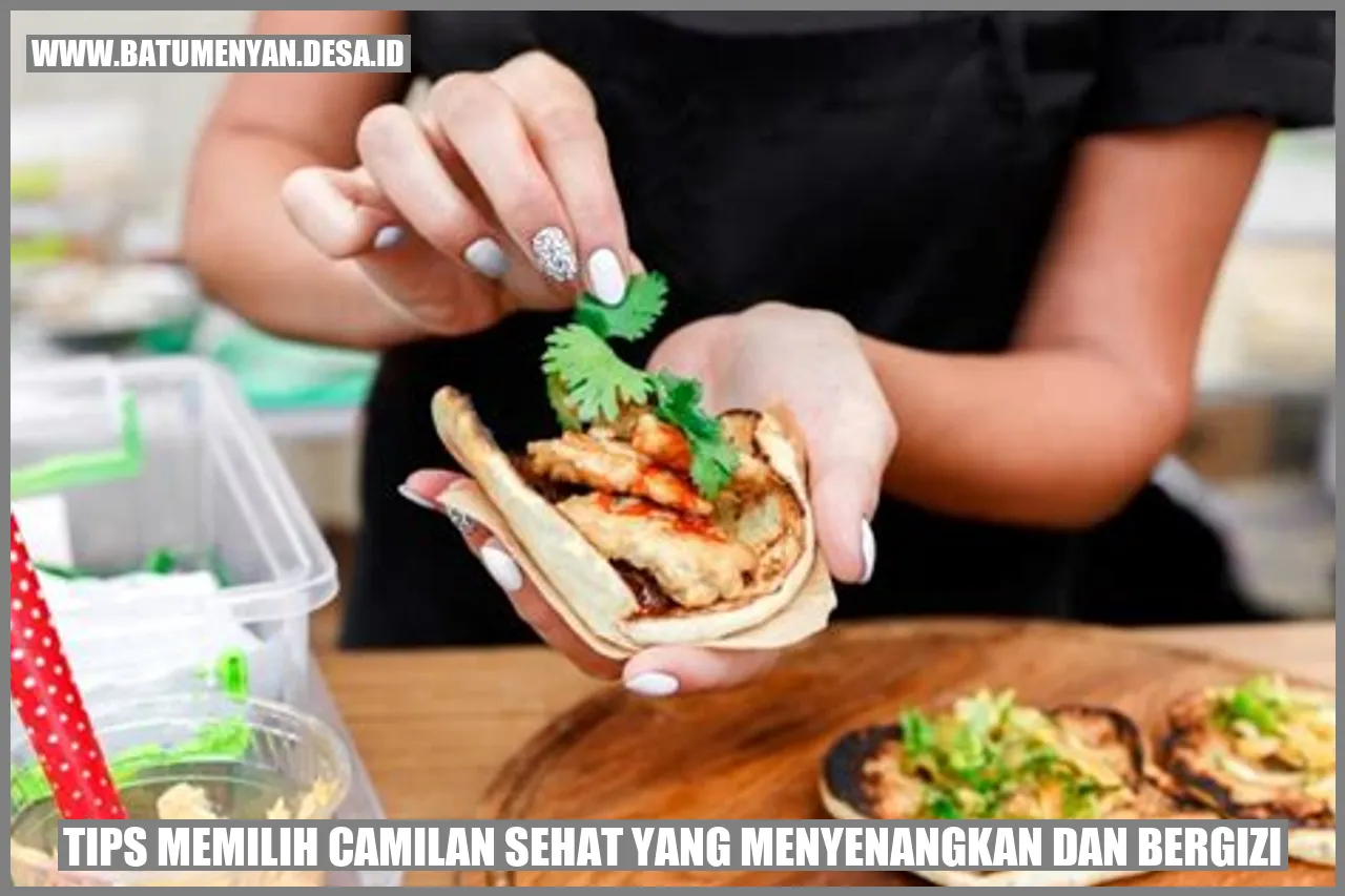 Tips Memilih Camilan Sehat yang Menyenangkan dan Bergizi