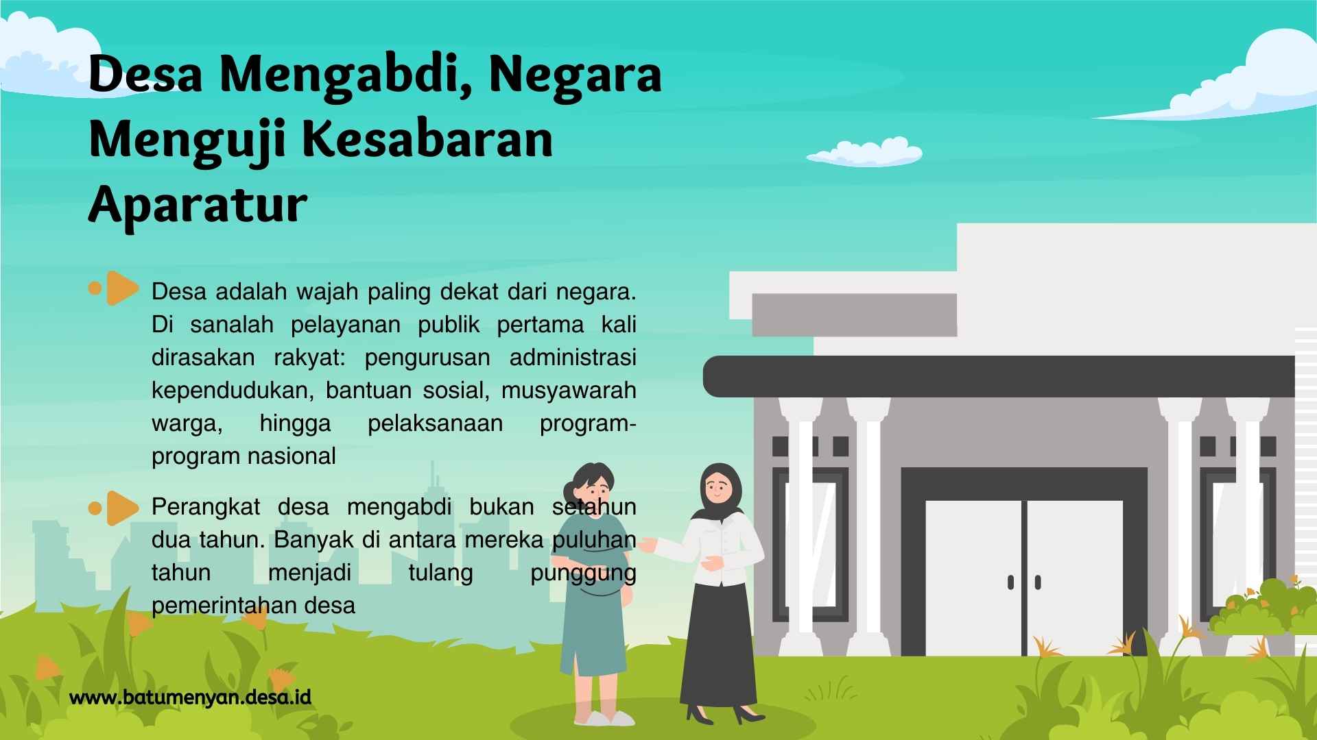 Desa Mengabdi, Negara Menguji Kesabaran Aparatur