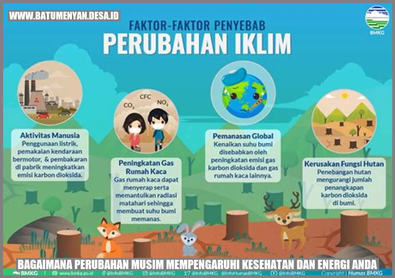 Perubahan Musim Mempengaruhi Kesehatan dan Energi Anda