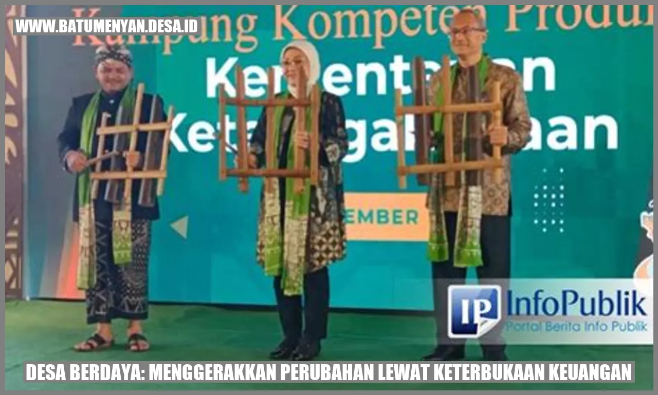 Gambar terkait dengan Desa Berdaya: Menggerakkan Perubahan Lewat Keterbukaan Keuangan