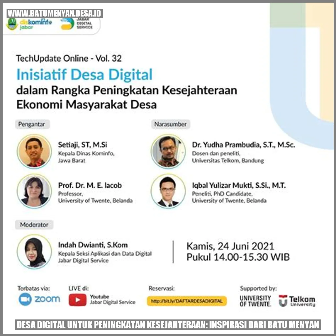 Desa Digital untuk Peningkatan Kesejahteraan: Inspirasi dari Batu Menyan