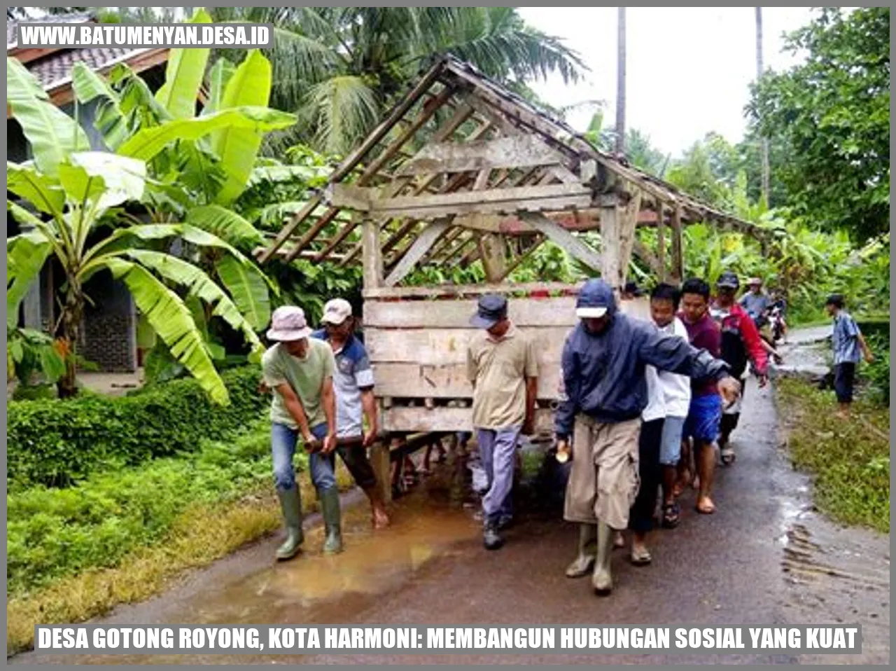 Desa Gotong Royong, Kota Harmoni: Membangun Hubungan Sosial yang Kuat