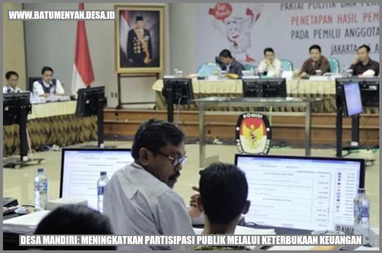 Desa Mandiri: Meningkatkan Partisipasi Publik Melalui Keterbukaan Keuangan