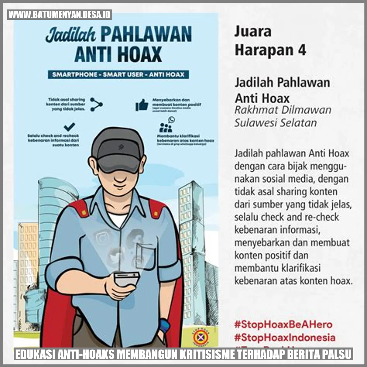 Edukasi Anti-Hoaks: Membangun Kritisisme Terhadap Berita Palsu