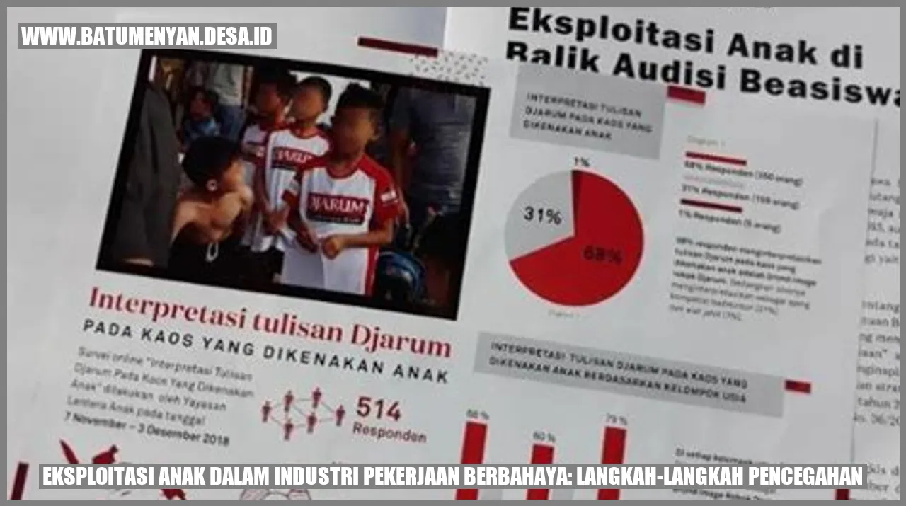 Eksploitasi Anak dalam Industri Pekerjaan Berbahaya: Langkah-langkah Pencegahan