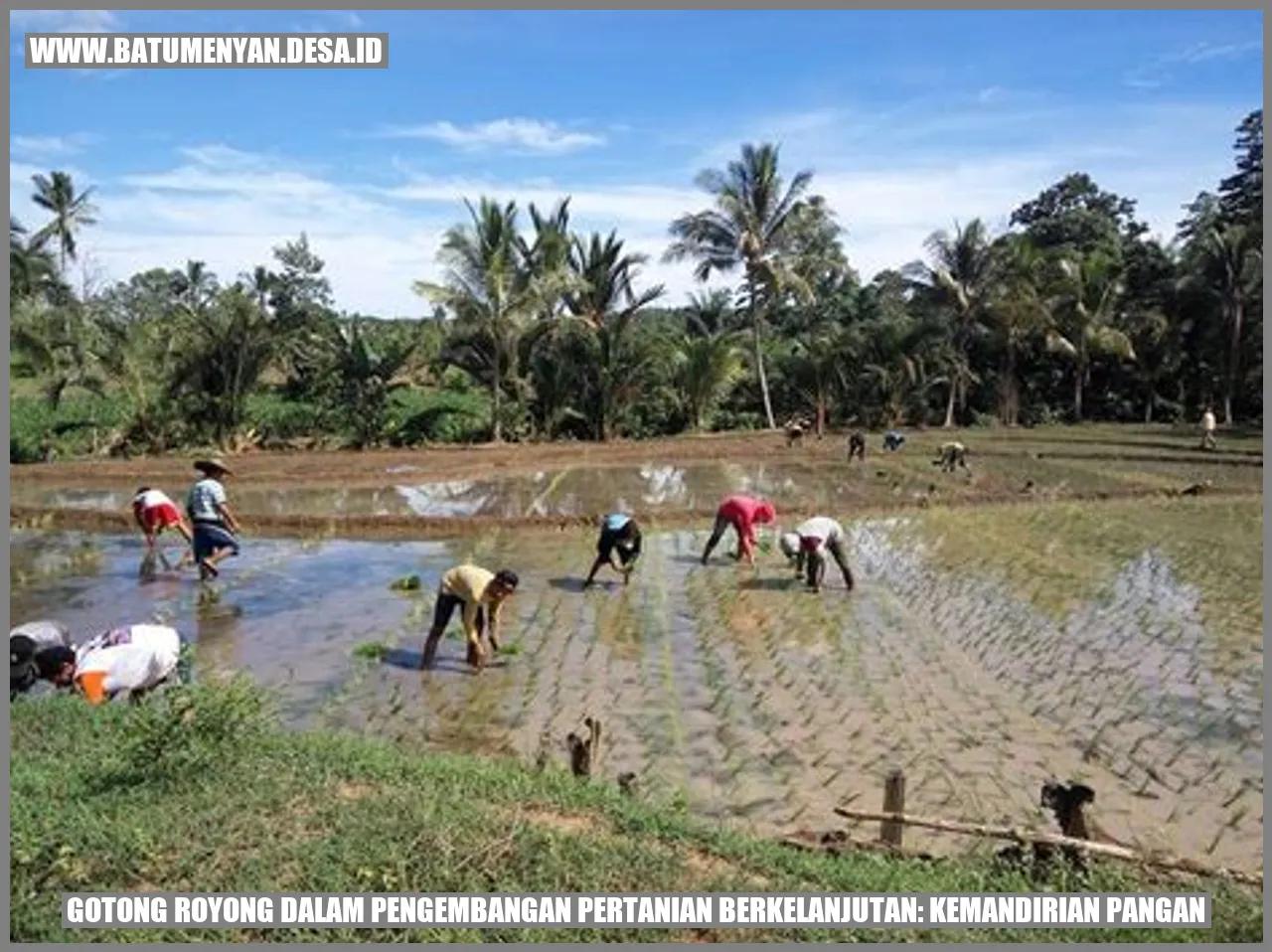 Gotong Royong dalam Pengembangan Pertanian Berkelanjutan: Kemandirian Pangan