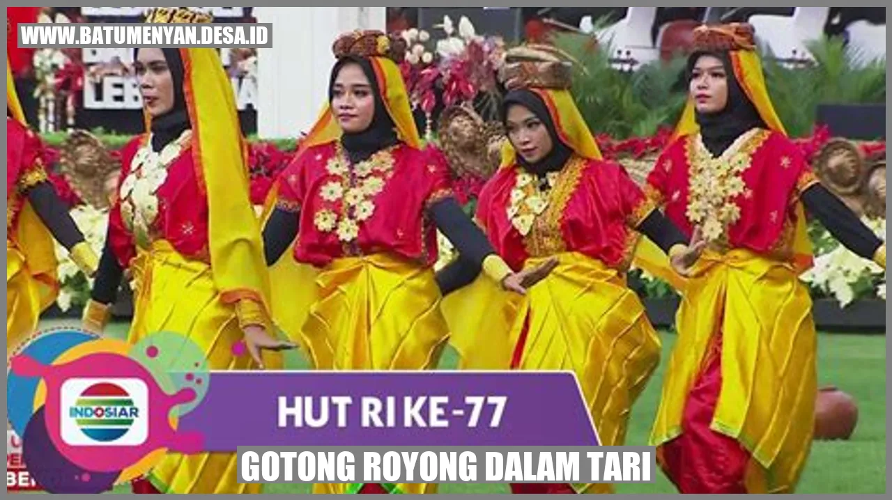 Gotong Royong dalam Tari