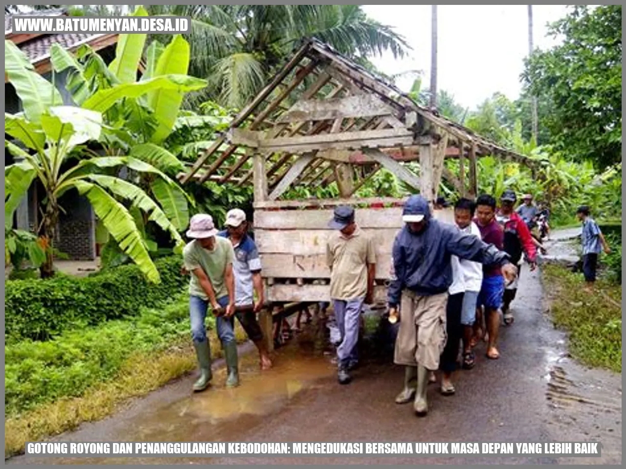 Gotong Royong dan Penanggulangan Kebodohan: Mengedukasi Bersama untuk Masa Depan yang Lebih Baik