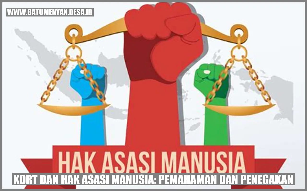 KDRT dan Hak Asasi Manusia: Pemahaman dan Penegakan