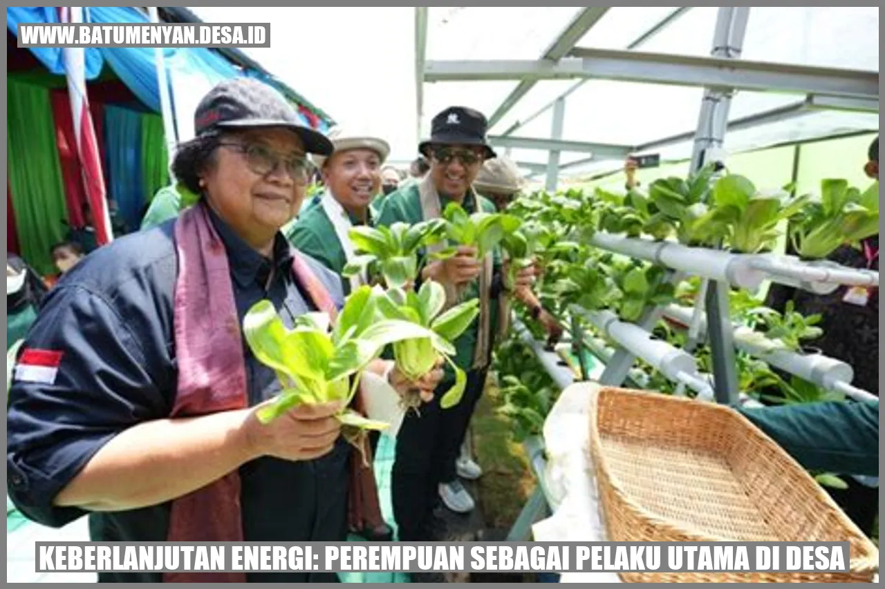 Keberlanjutan Energi: Perempuan sebagai Pelaku Utama di Desa