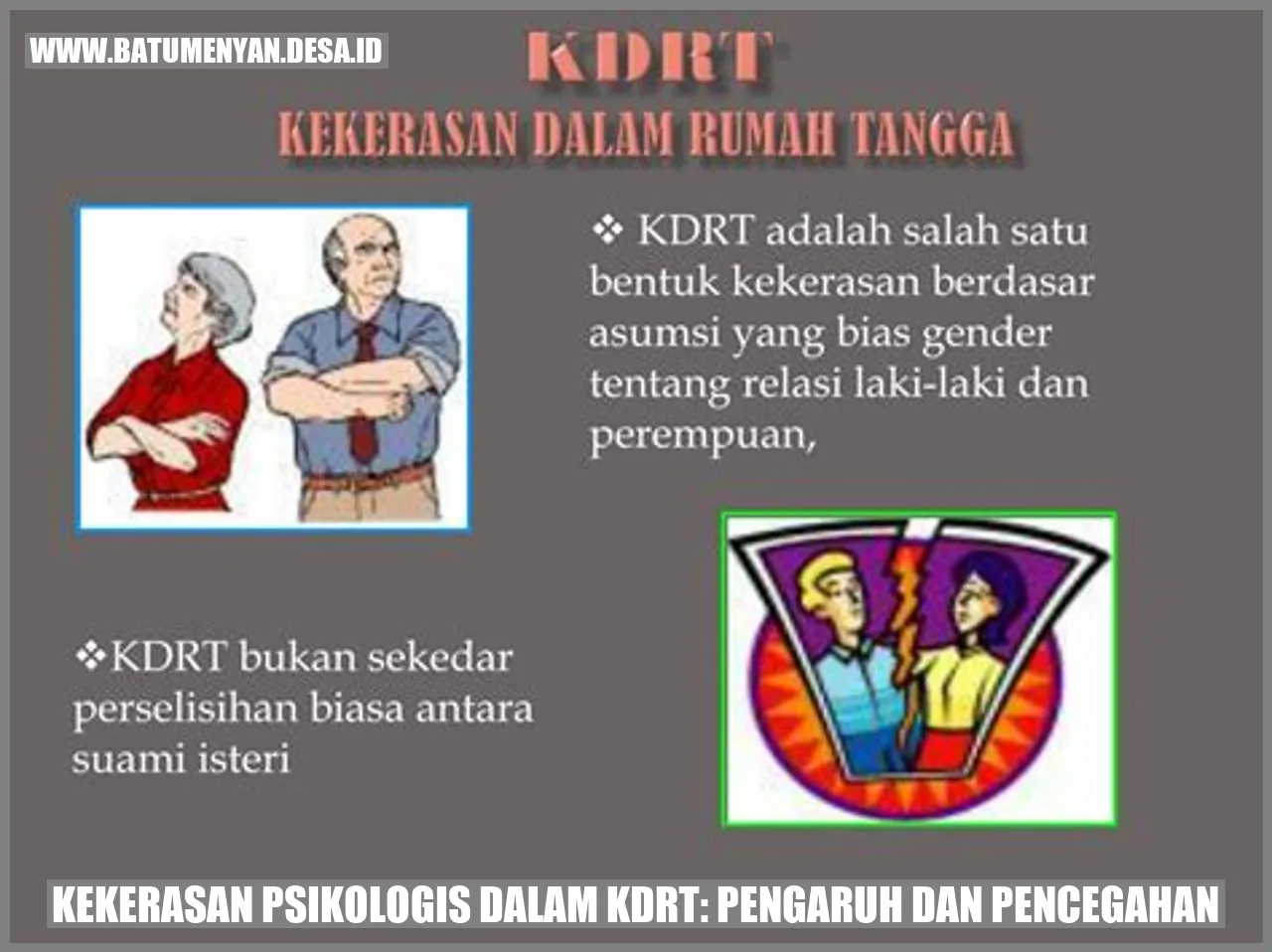 Kekerasan Psikologis dalam KDRT: Pengaruh dan Pencegahan