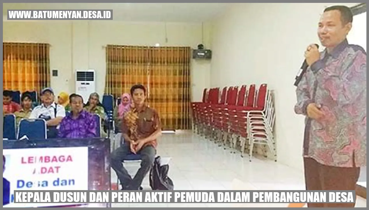 Gambar Kepala Dusun dan Pemuda Desa