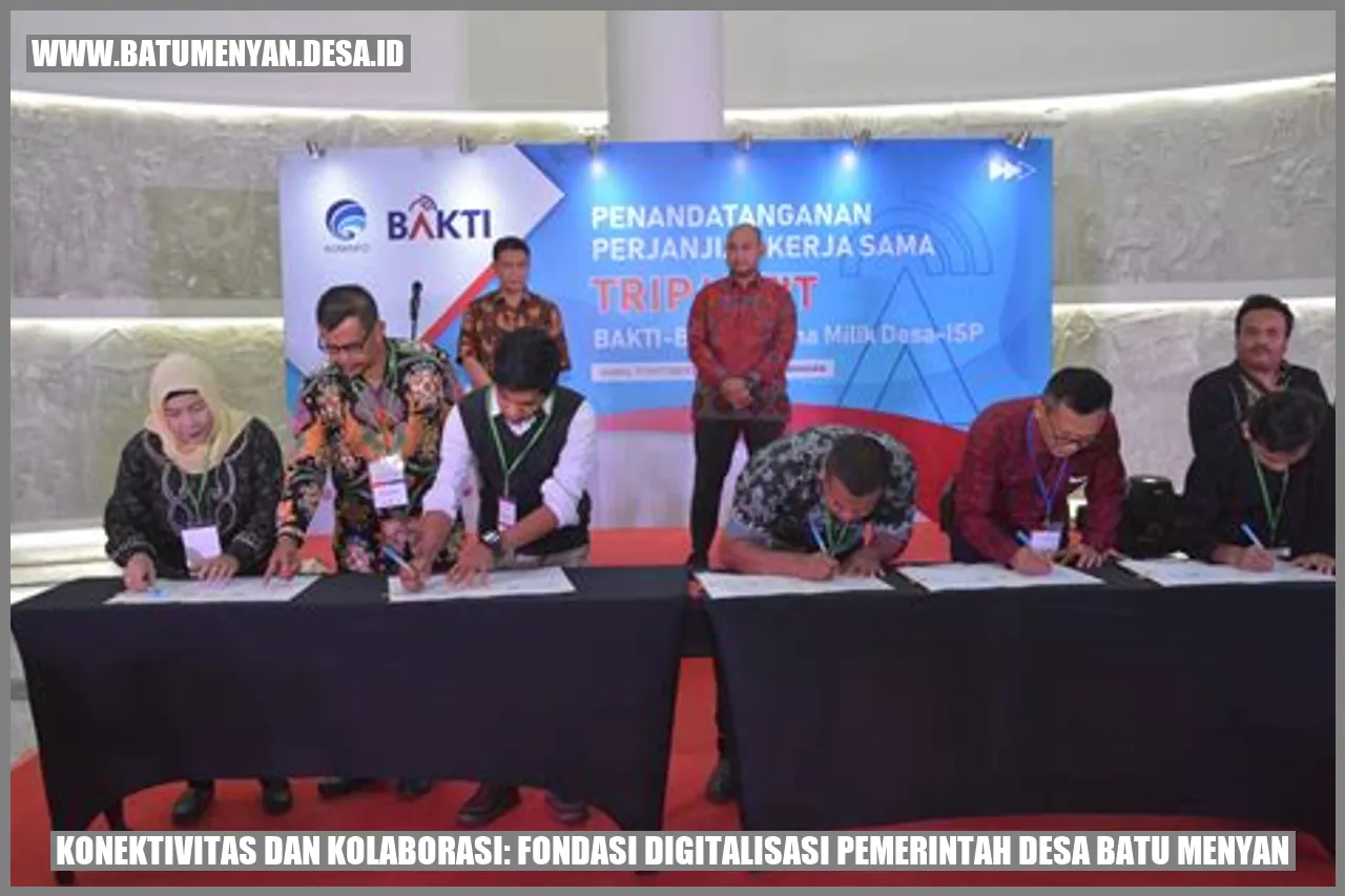 Konektivitas dan Kolaborasi: Fondasi Digitalisasi Pemerintah Desa Batu Menyan