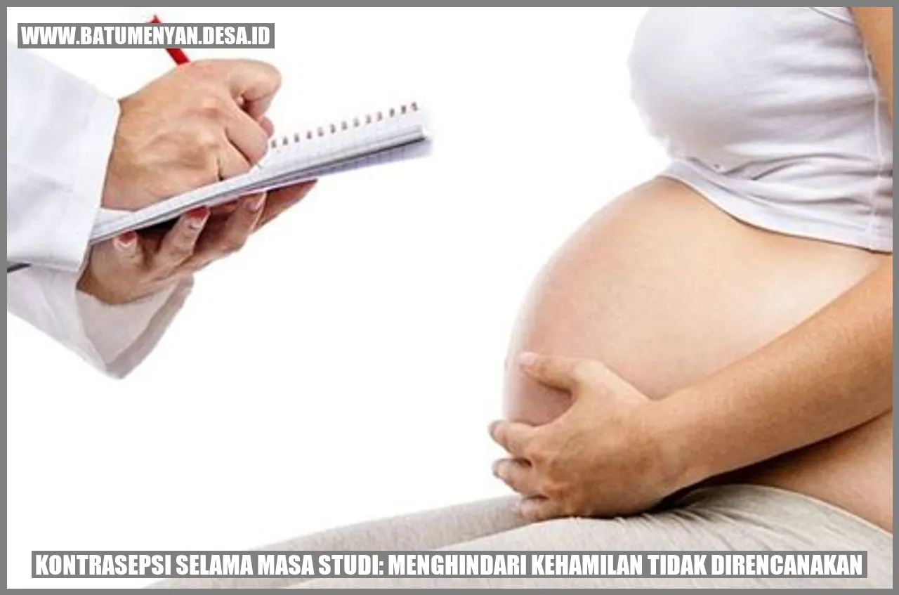 Kontrasepsi Selama Masa Studi