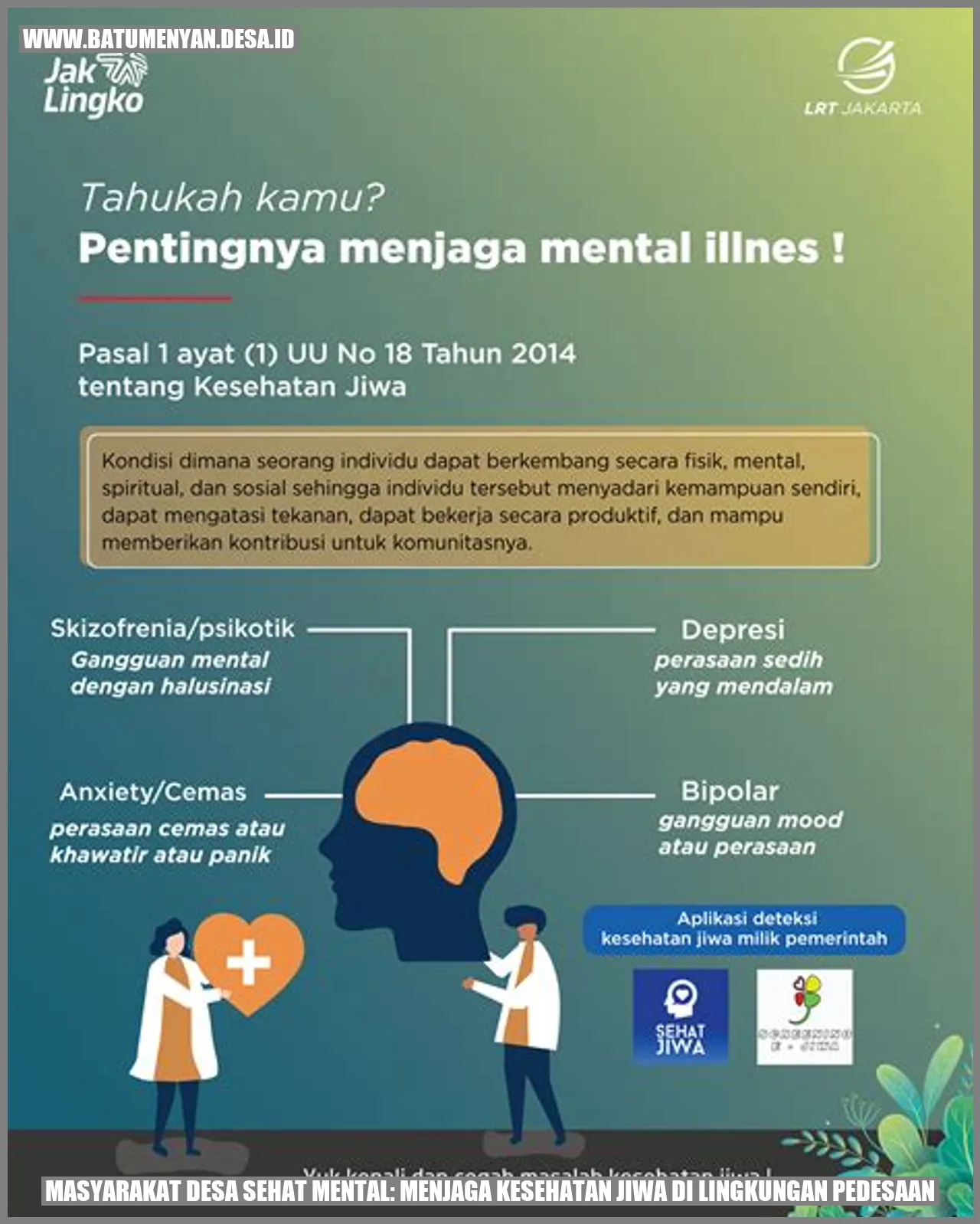 Masyarakat Desa Sehat Mental: Menjaga Kesehatan Jiwa di Lingkungan Pedesaan