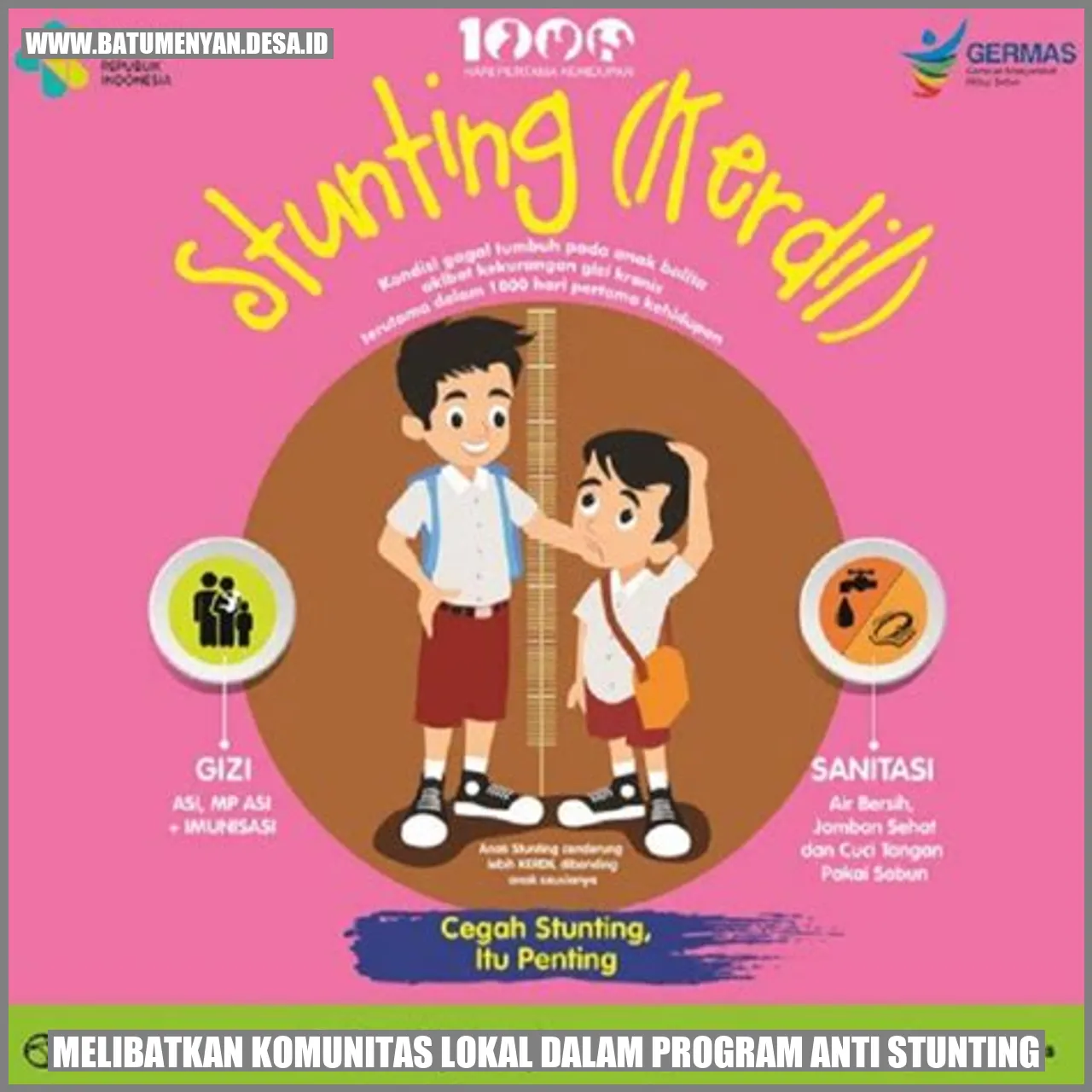 Melibatkan Komunitas Lokal dalam Program Anti Stunting