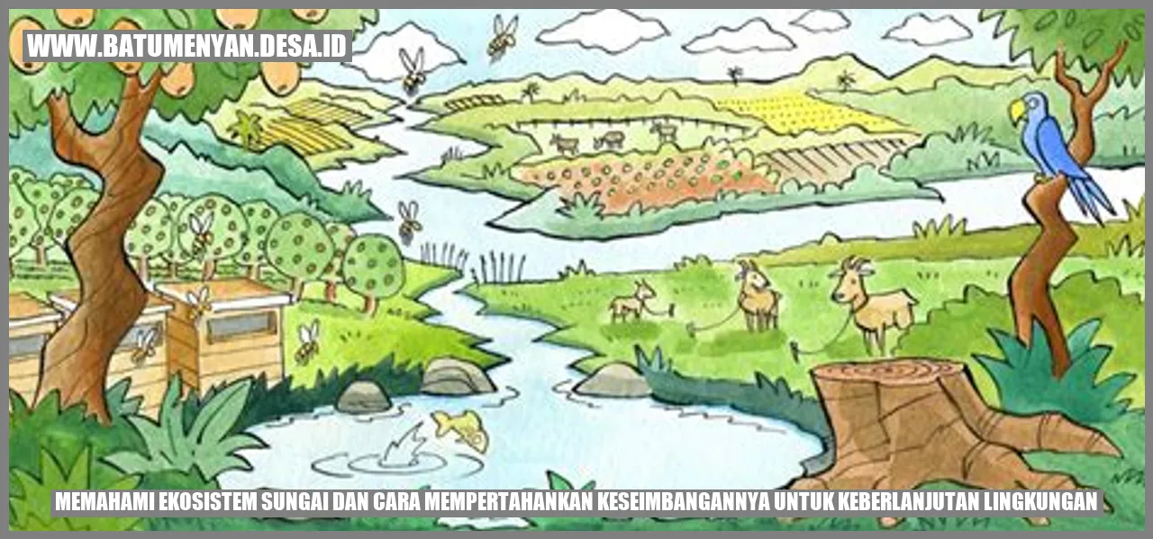 Gambar Ekosistem Sungai