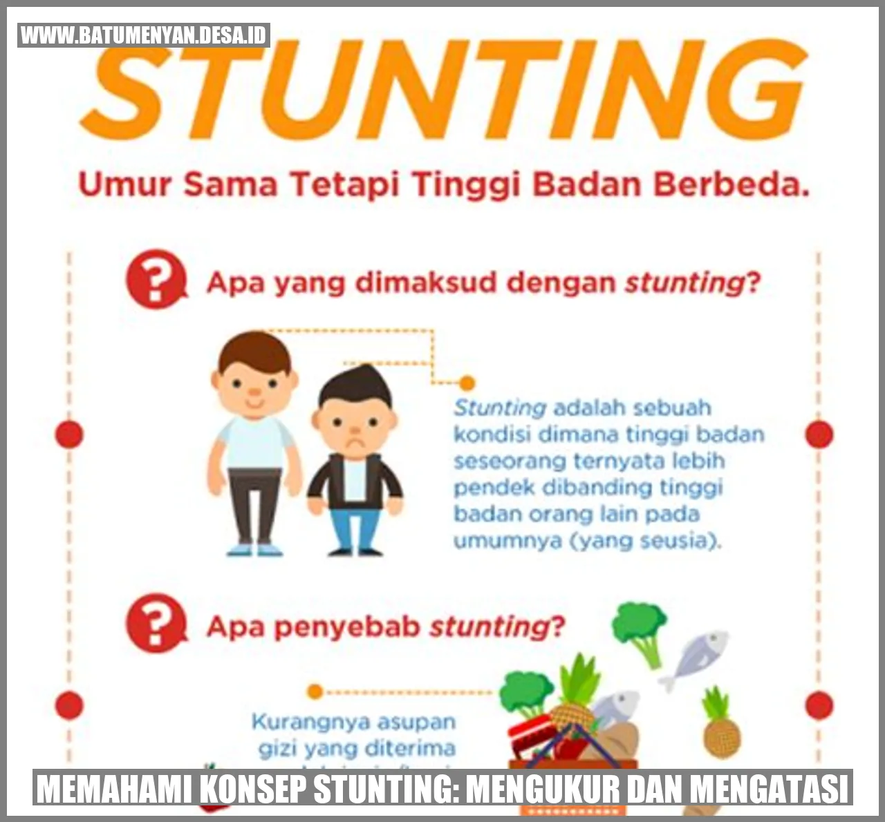 Gambar ilustrasi stunting