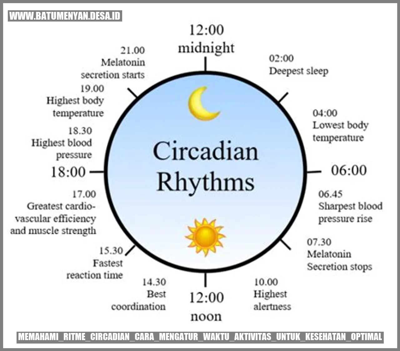 Memahami Ritme Circadian: Cara Mengatur Waktu Aktivitas untuk Kesehatan Optimal