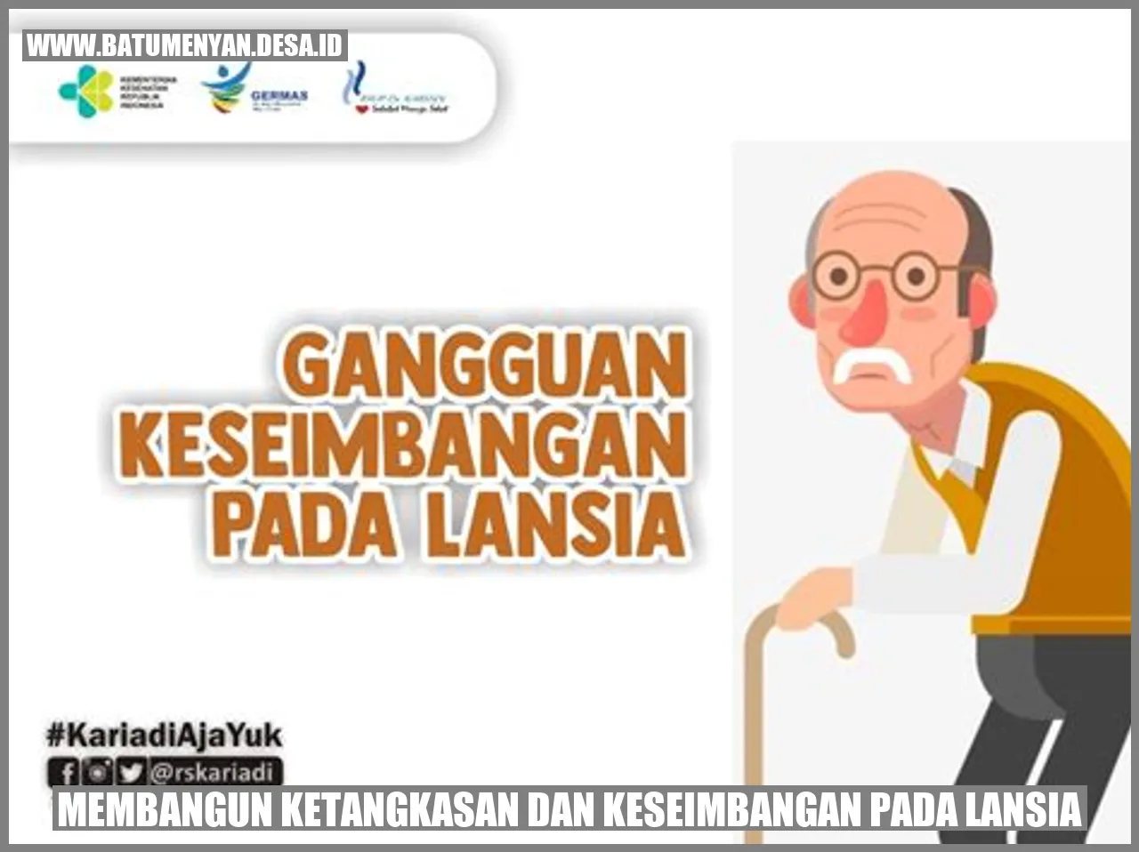 Membangun Ketangkasan dan Keseimbangan pada Lansia