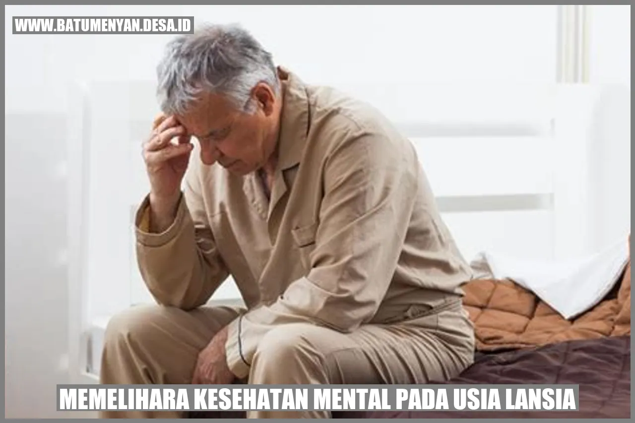 Gambar Kesehatan Mental pada Usia Lansia