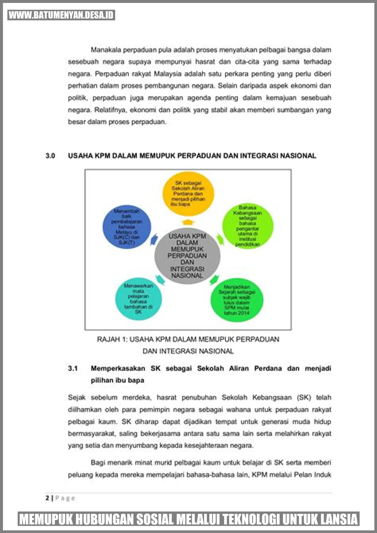 Hubungan Sosial melalui Teknologi untuk Lansia