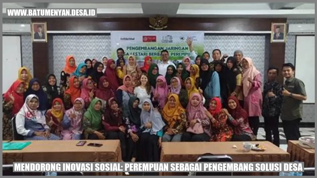 Perempuan sebagai Pengembang Solusi Desa