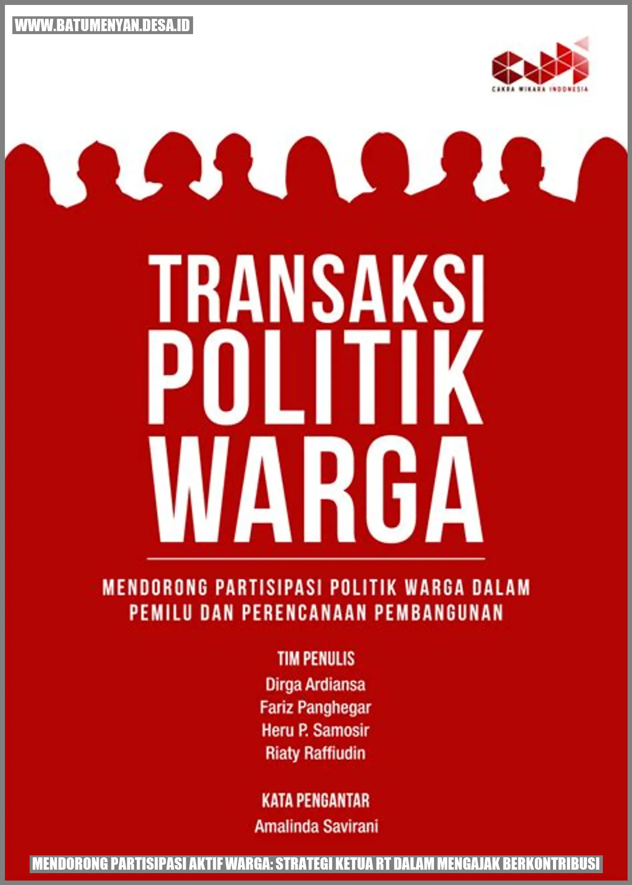 Mendorong Partisipasi Aktif Warga: Strategi Ketua RT dalam Mengajak Berkontribusi