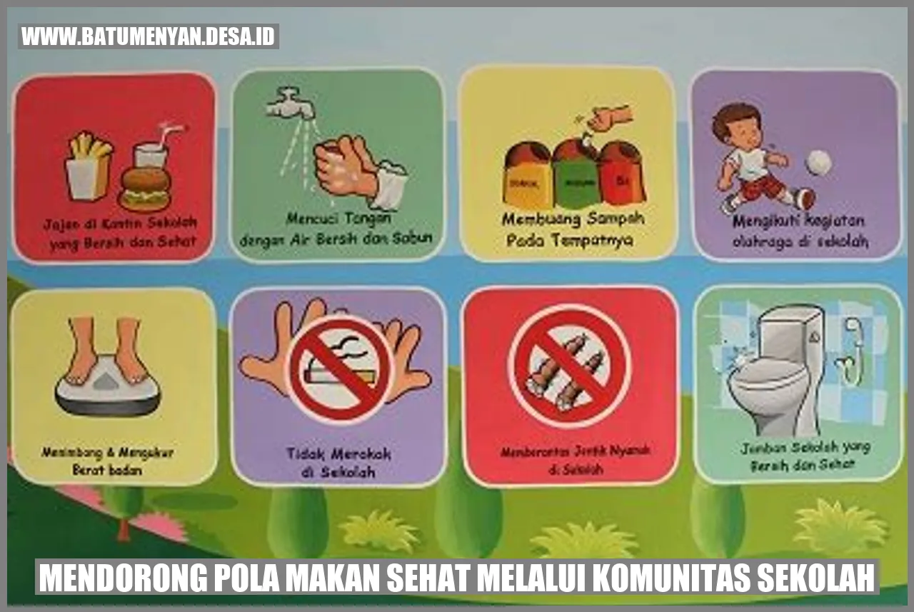 Mendorong Pola Makan Sehat melalui Komunitas Sekolah