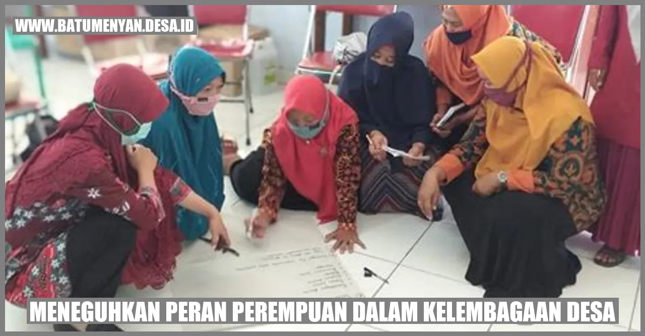 Peran Perempuan dalam Kelembagaan Desa