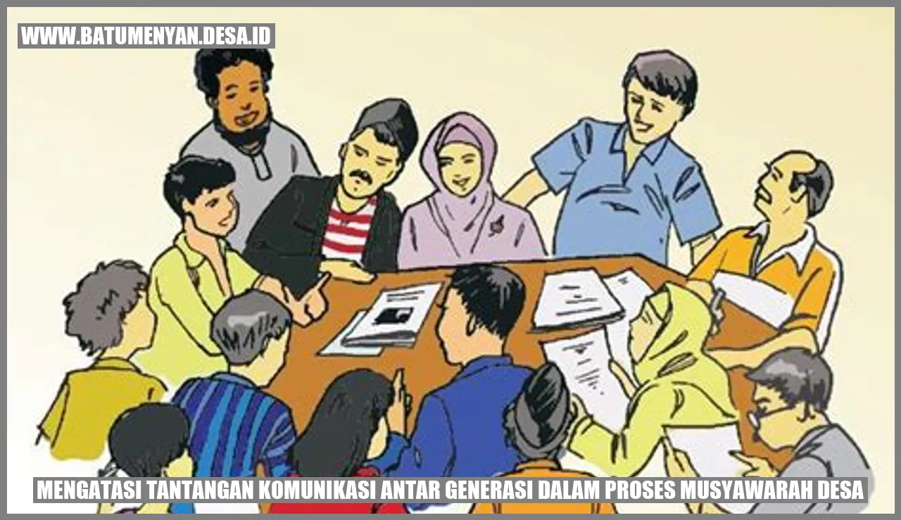 Mengatasi Tantangan Komunikasi Antar Generasi dalam Proses Musyawarah Desa