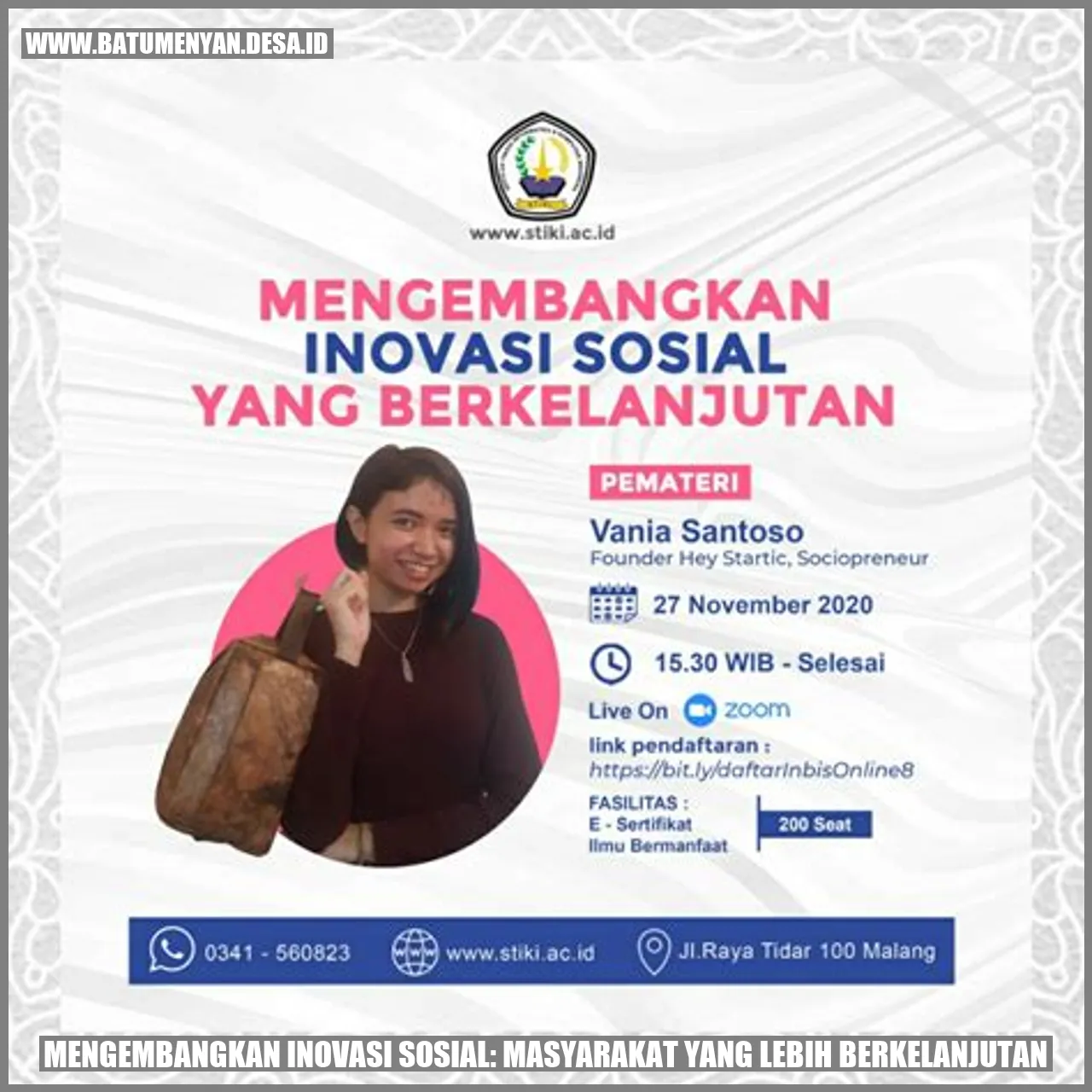 Mengembangkan Inovasi Sosial: Masyarakat yang Lebih Berkelanjutan