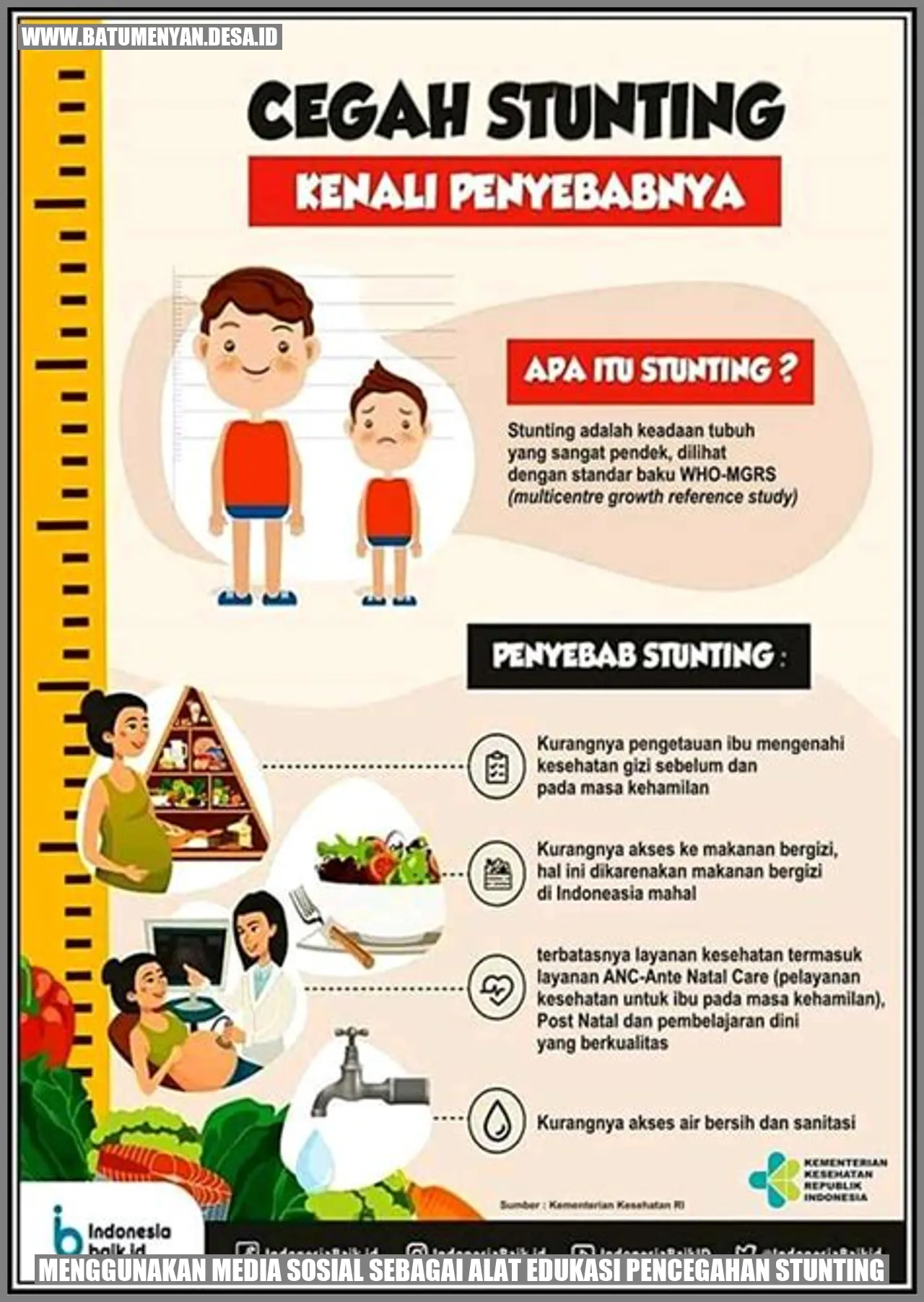 Menggunakan Media Sosial sebagai Alat Edukasi Pencegahan Stunting