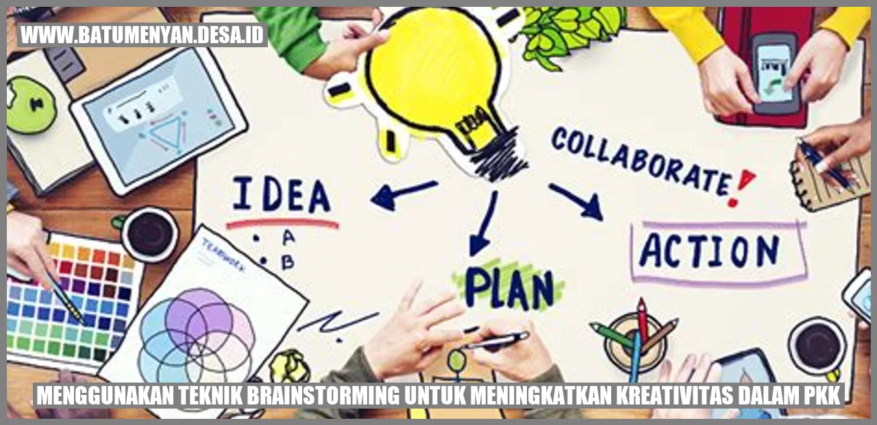 Menggunakan Teknik Brainstorming untuk Meningkatkan Kreativitas dalam PKK