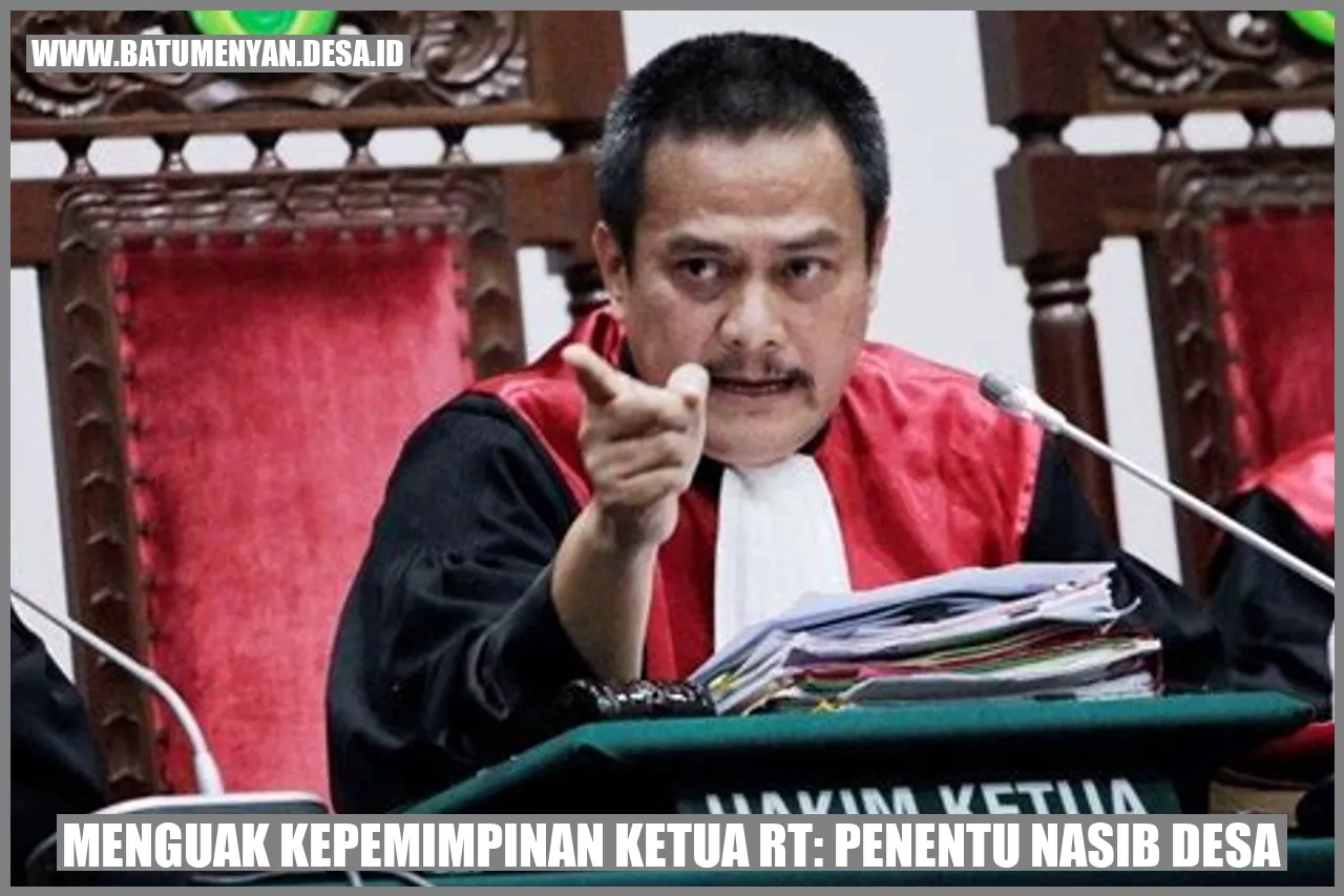 Kepemimpinan Ketua RT