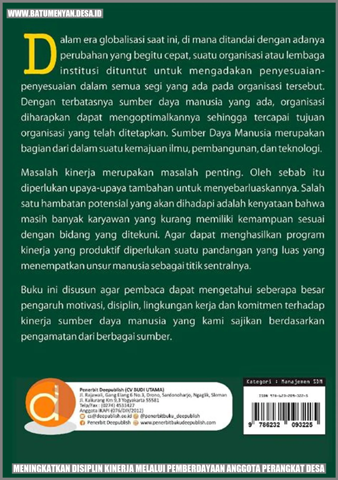 Meningkatkan Disiplin Kinerja melalui Pemberdayaan Anggota Perangkat Desa