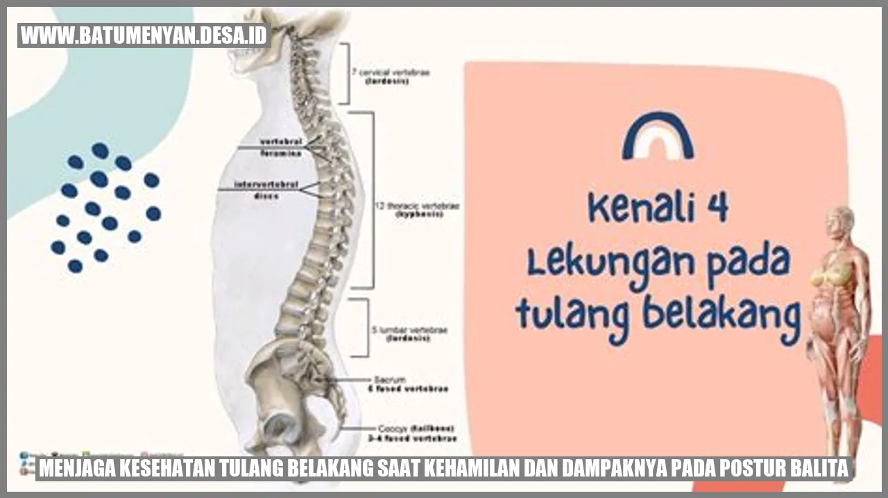 Menjaga Kesehatan Tulang Belakang saat Kehamilan dan Dampaknya pada Postur Balita