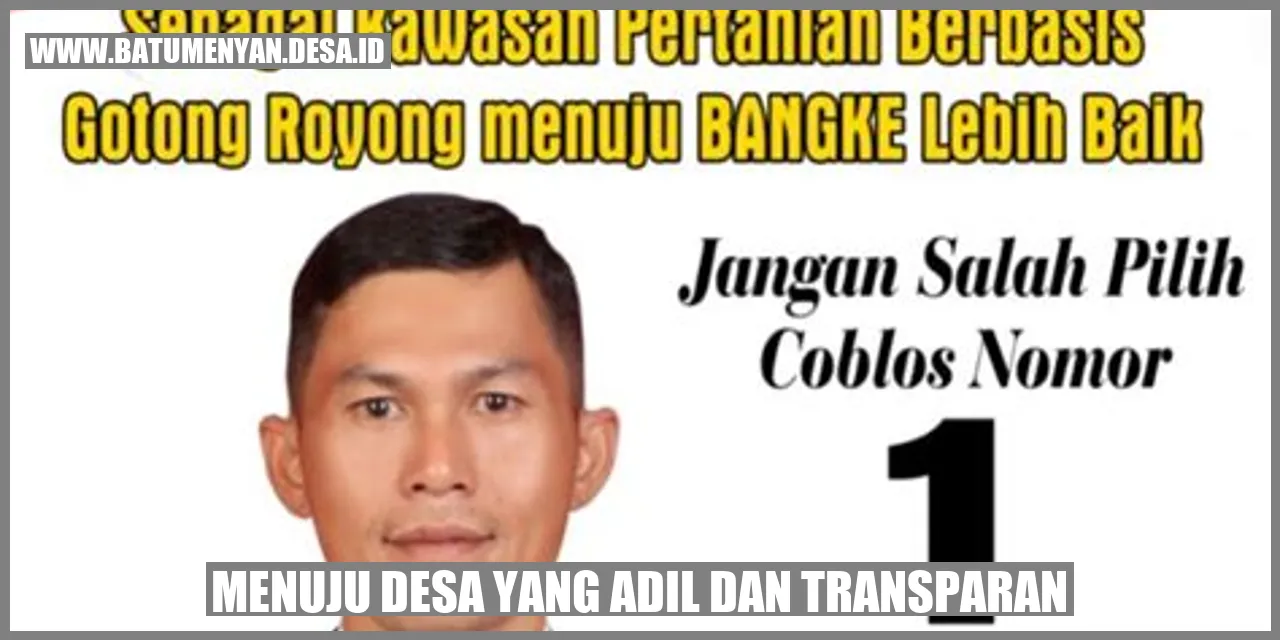 Menuju Desa yang Adil: Transformasi Melalui Transparansi Keuangan